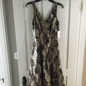 Calvin Klein sequined gown